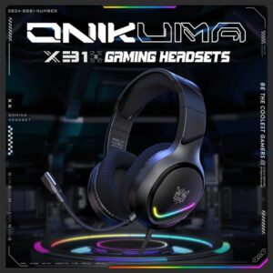 ONiKUMA X31 RGB STEREO GAMiNG HEADPHONE NOiSE CANCELiNG MiC (14)