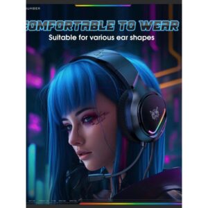 ONiKUMA X31 RGB STEREO GAMiNG HEADPHONE NOiSE CANCELiNG MiC (2)