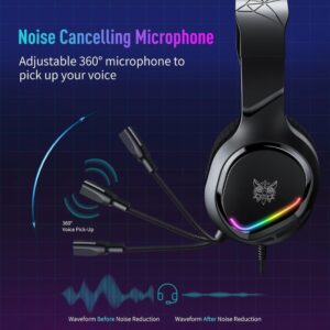 ONiKUMA X31 RGB STEREO GAMiNG HEADPHONE NOiSE CANCELiNG MiC (8)