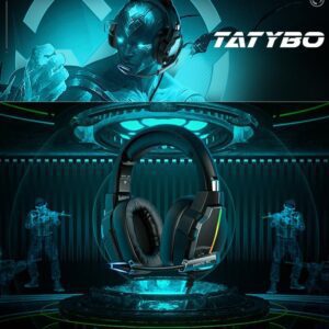 TATYOB XW2 USB 7.1 GAMiNG HEADPHONE NOiSE CANCELLATiON MiC 111 (11)