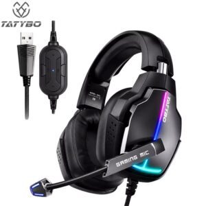 TATYOB XW2 USB 7.1 GAMiNG HEADPHONE NOiSE CANCELLATiON MiC 111 (15)