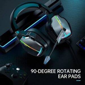TATYOB XW2 USB 7.1 GAMiNG HEADPHONE NOiSE CANCELLATiON MiC 111 (7)
