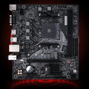 B450 AMD RYZEN MOTHERBOARD COLORFUL BATTLE-AX B450M-T M.2 V14 MiCRO ATX (5)
