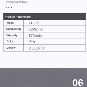 THERMAGiC ZF-12 THERMAL PASTE CONDUCTIVITY 12Wmk (8)